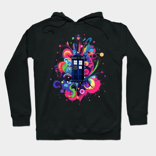 dr who Hoodie by a cat cooking